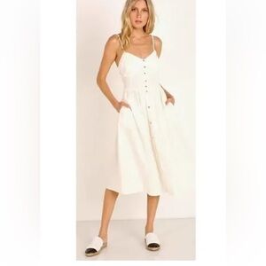 NWT Rollas Midsummer Linen Dress